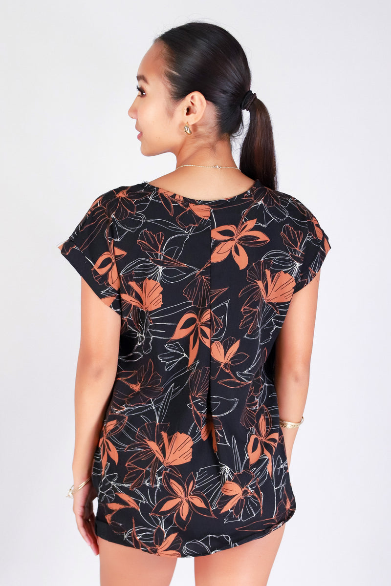 DRAWN TO BLOOM BLOUSE