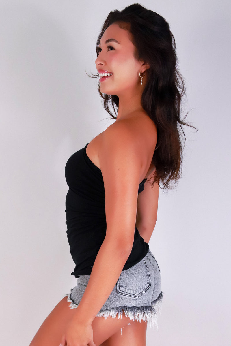 Jeans Warehouse Hawaii - TANK/TUBE SOLID BASIC - ACT ON IT TUBE TOP | By JULIA