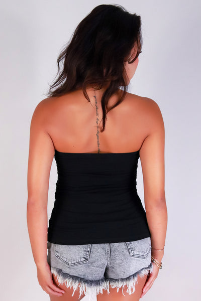 Jeans Warehouse Hawaii - TANK/TUBE SOLID BASIC - ACT ON IT TUBE TOP | By JULIA