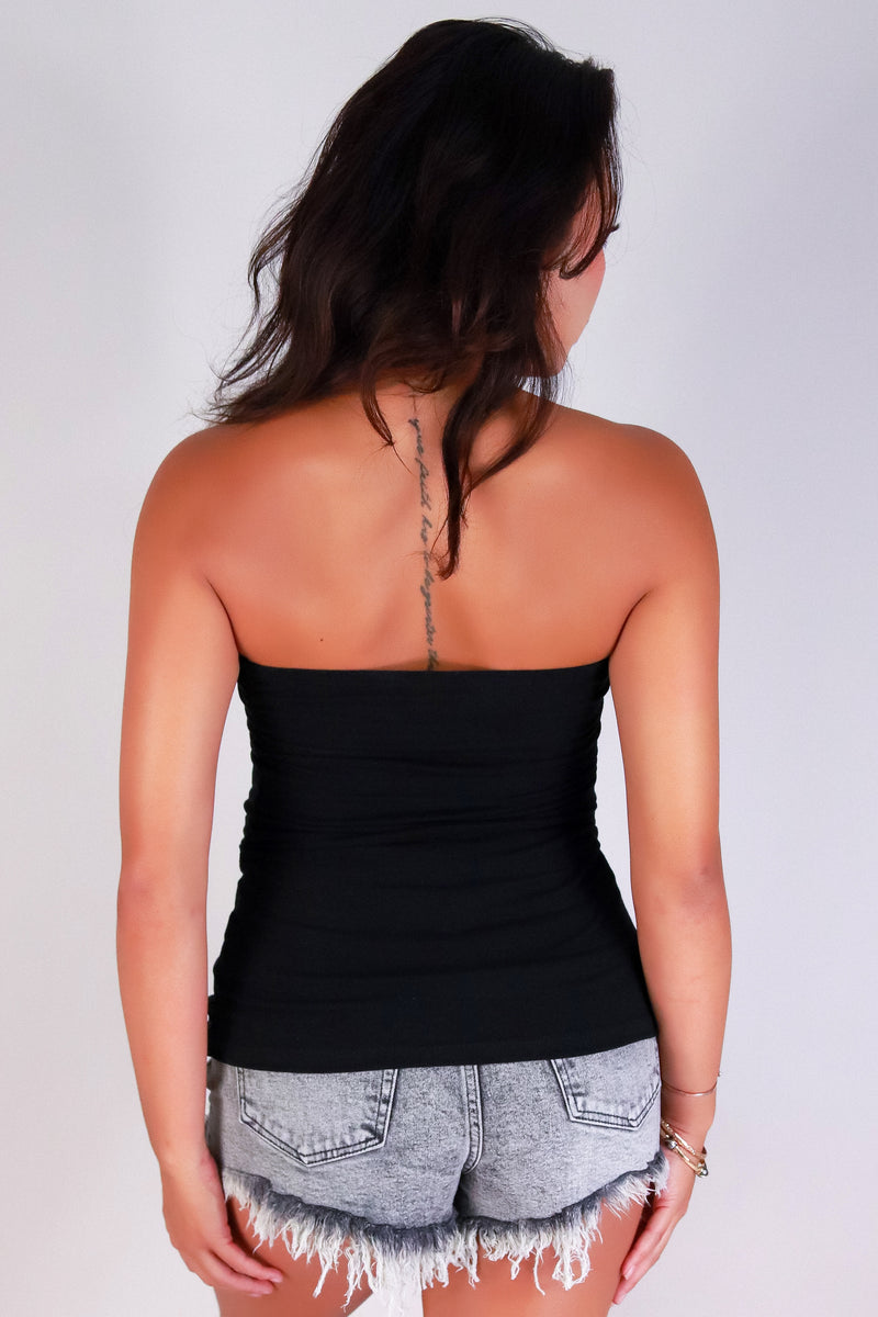 Jeans Warehouse Hawaii - TANK/TUBE SOLID BASIC - ACT ON IT TUBE TOP | By JULIA