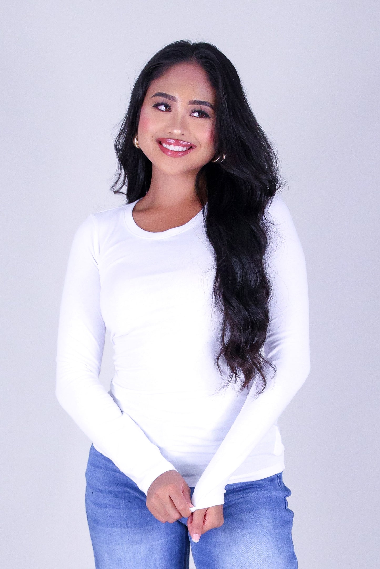 JUST A CUTIE LONG SLEEVE TOP
