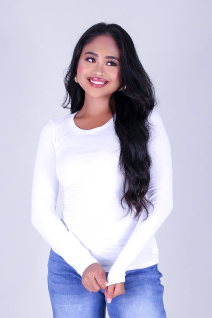 JUST A CUTIE LONG SLEEVE TOP