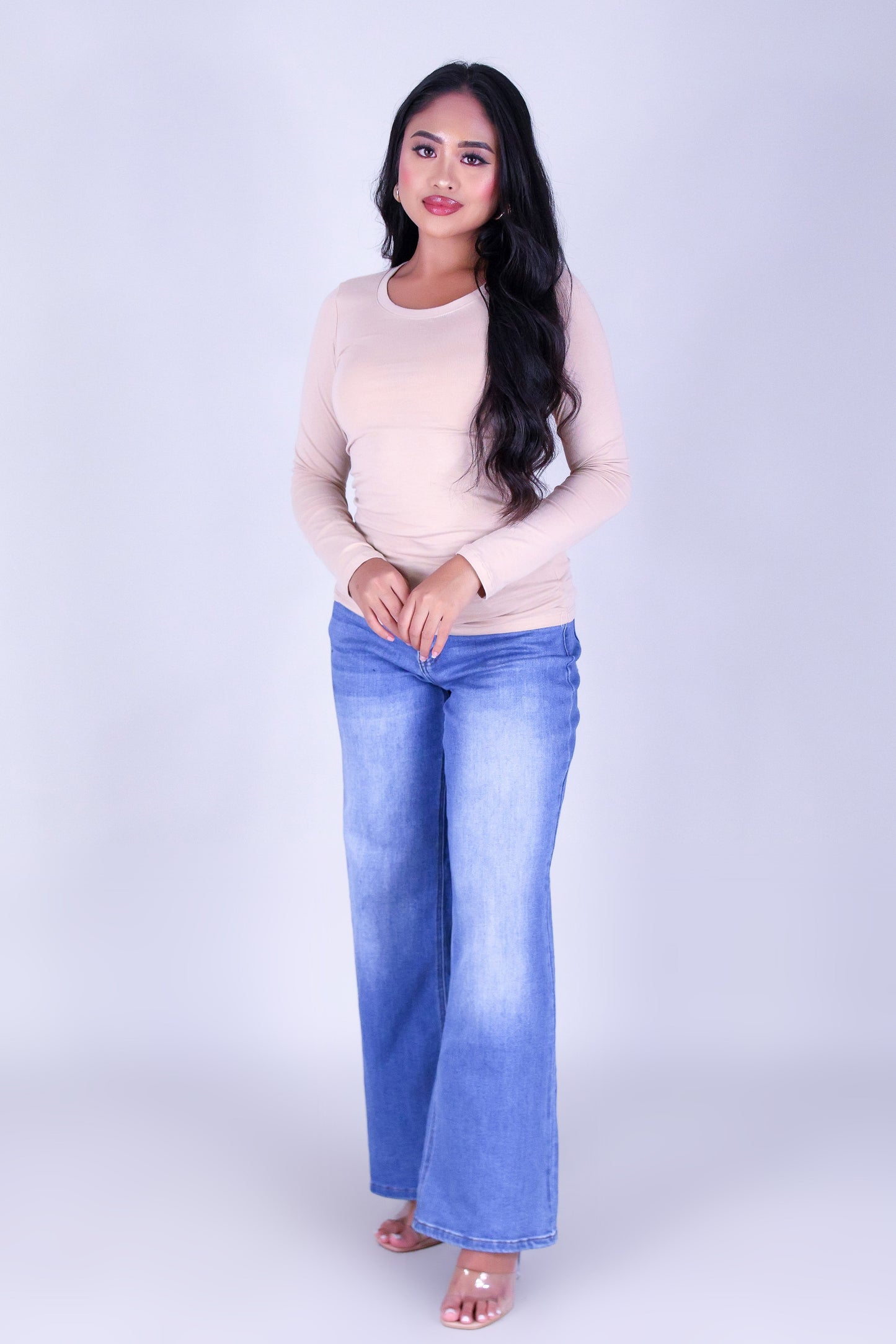 JUST A CUTIE LONG SLEEVE TOP