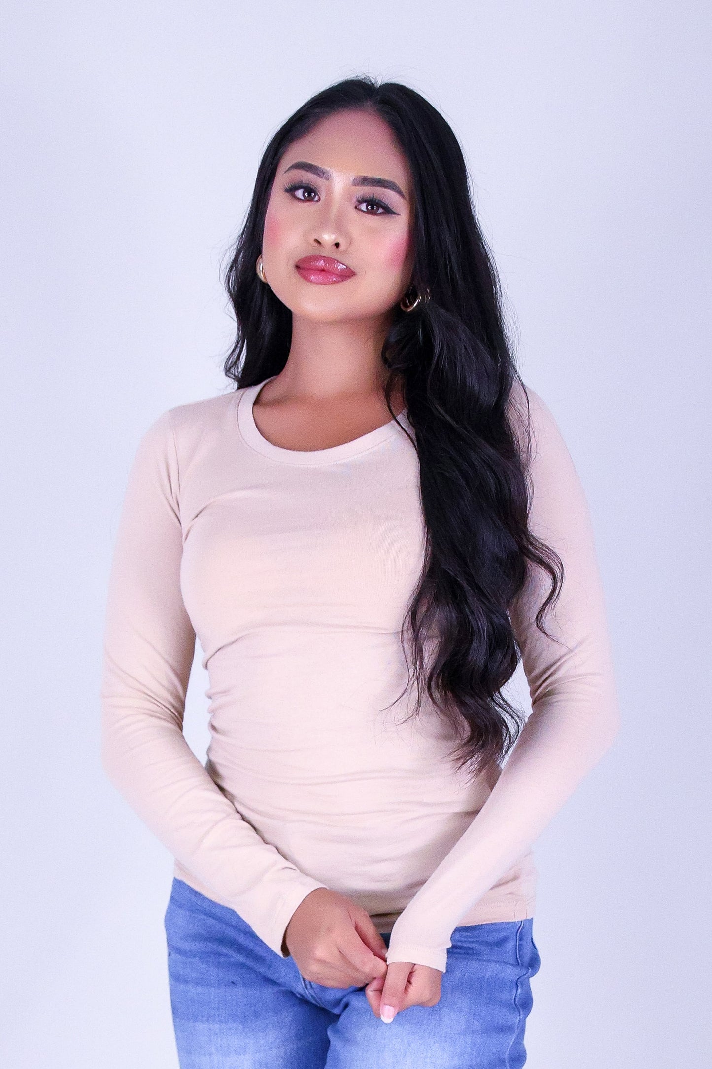 JUST A CUTIE LONG SLEEVE TOP
