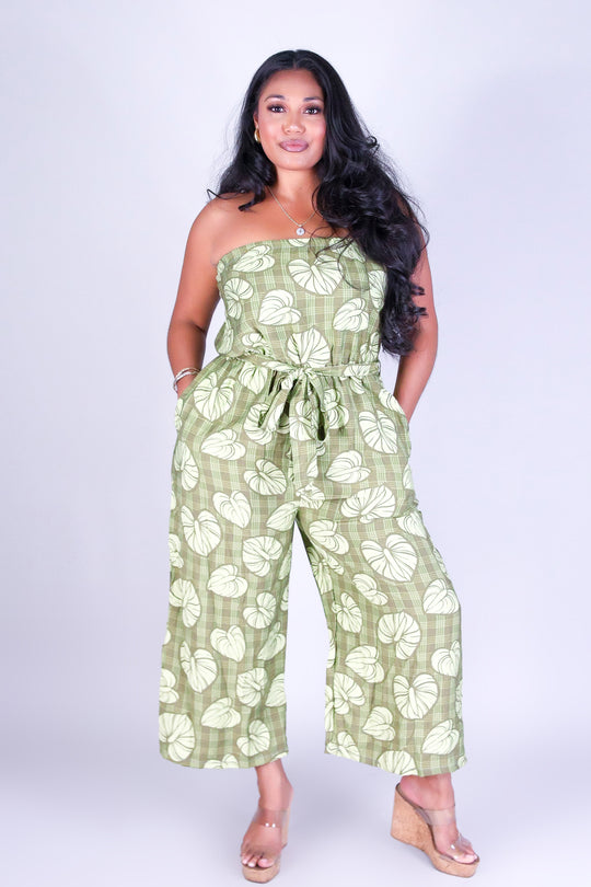 ANTHURIUM PALAKA TUBE JUMPSUIT