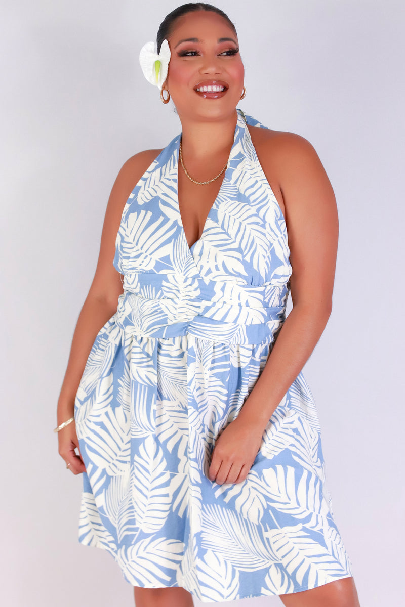 Jeans Warehouse Hawaii - PLUS PLUS WOVEN PRINT DRESSES - DREAM ON DRESS | By ZENOBIA