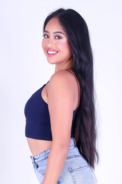 STICK TO THE BASICS CROP TOP