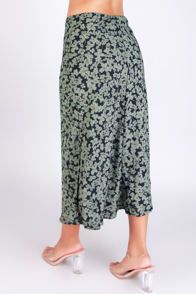PRETTY IN PETALS MIDI SKIRT