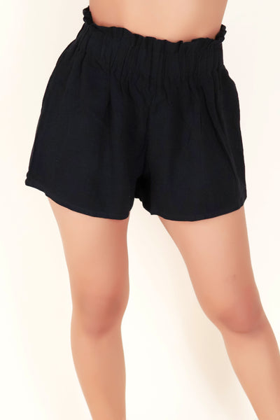 Jeans Warehouse Hawaii - SOLID WOVEN SHORTS - REACH OUT SHORTS | By FAVLUX