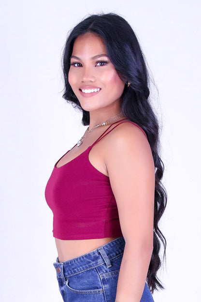 STICK TO THE BASICS CROP TOP