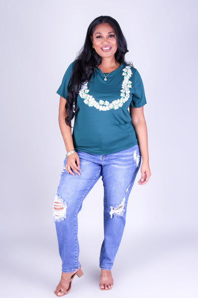 2 PIKAKE LOKELANI LEI TEE