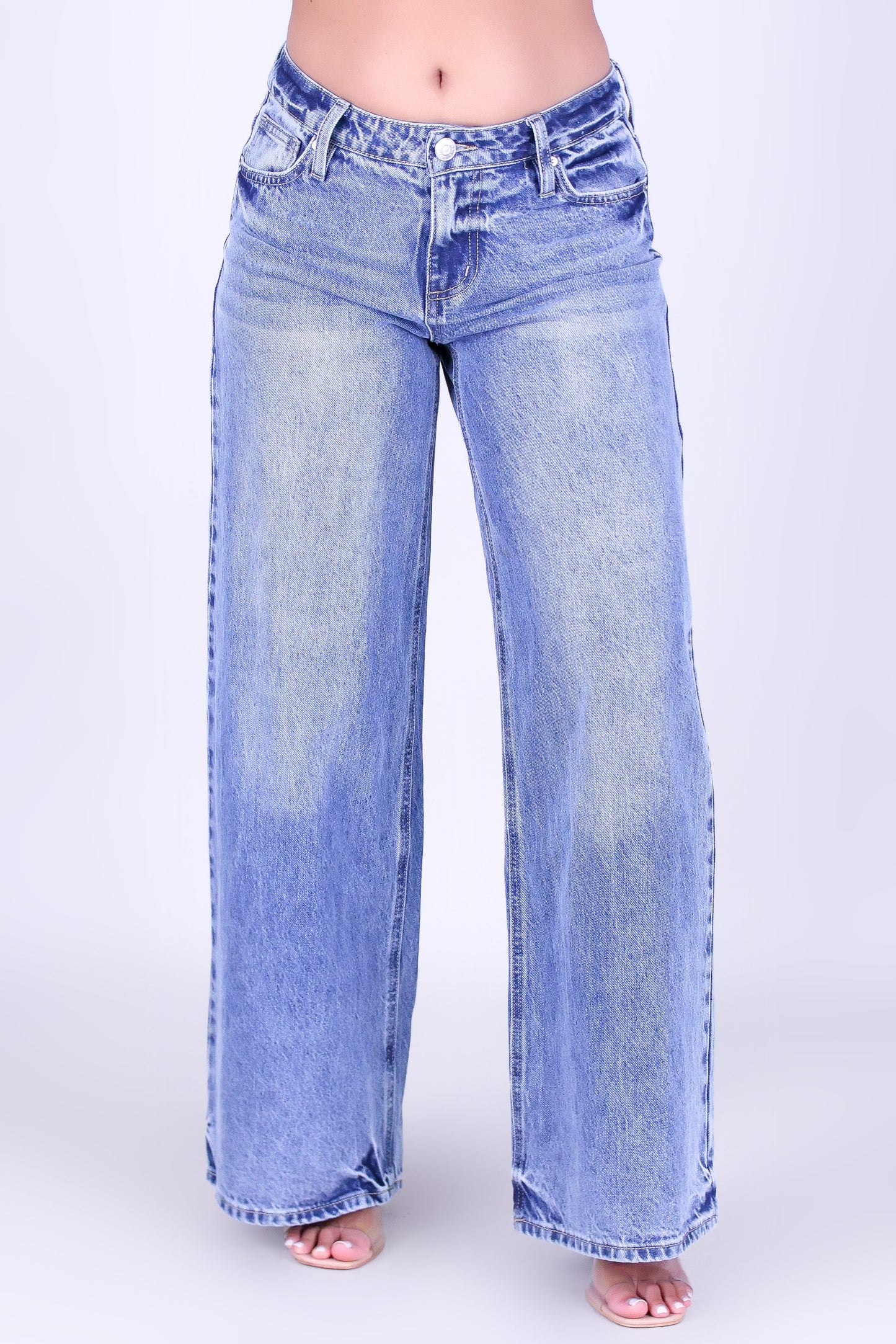 LET IT FLOW WIDE LEG JEANS