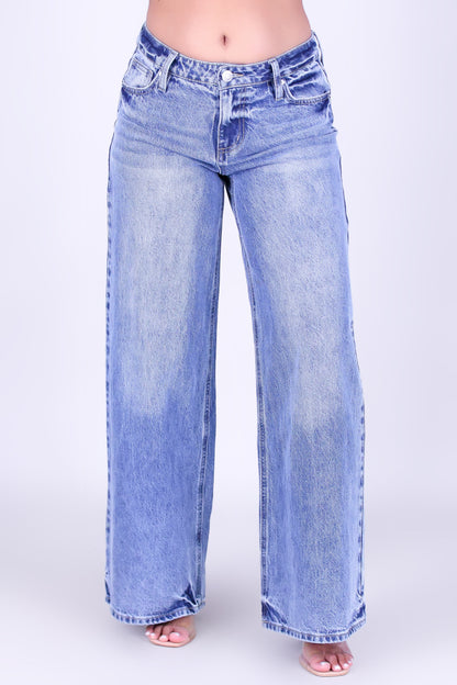 LET IT FLOW WIDE LEG JEANS