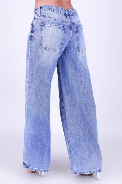 LET IT FLOW WIDE LEG JEANS