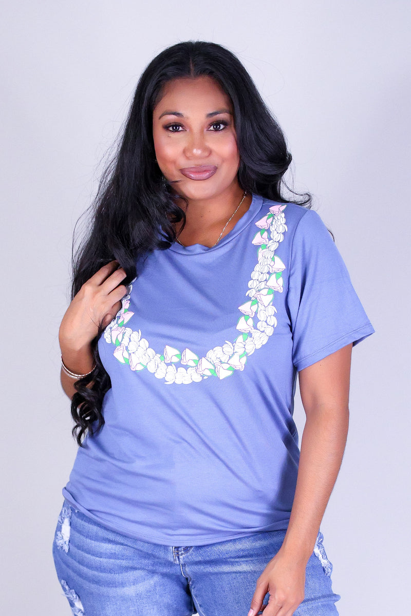 2 PIKAKE LOKELANI LEI TEE