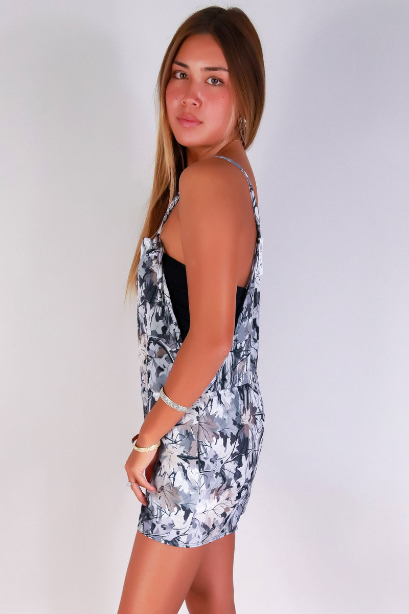 Jeans Warehouse Hawaii - PRINT CASUAL ROMPERS - HUNTING CAMO ROMPER | By LUZ