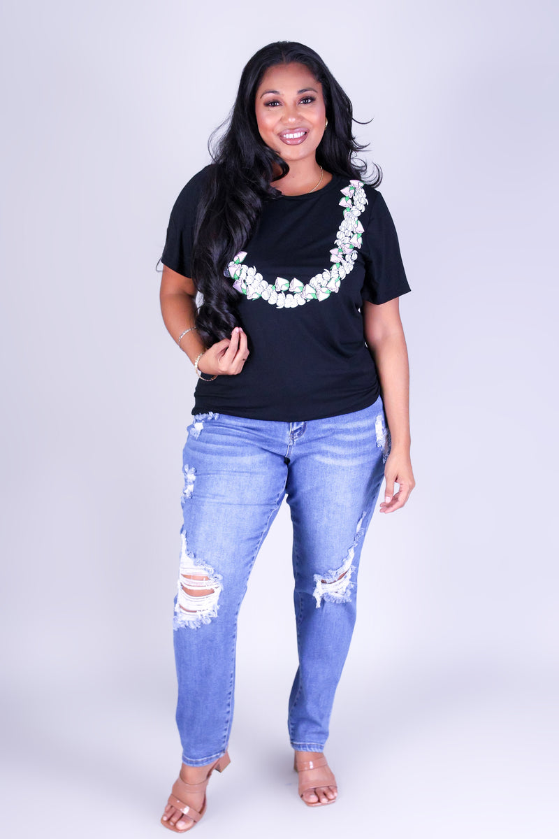 2 PIKAKE LOKELANI LEI TEE