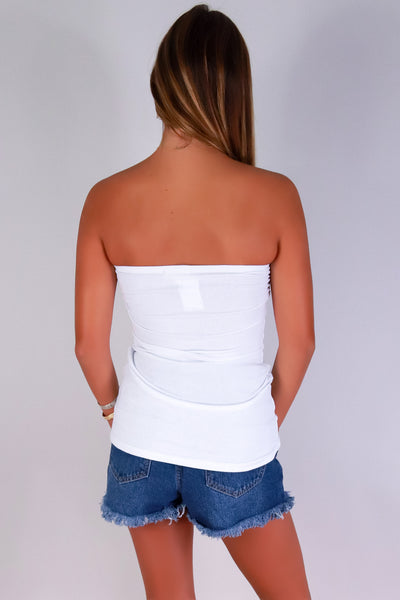 Jeans Warehouse Hawaii - TANK/TUBE SOLID BASIC - ACT ON IT TUBE TOP | By JULIA