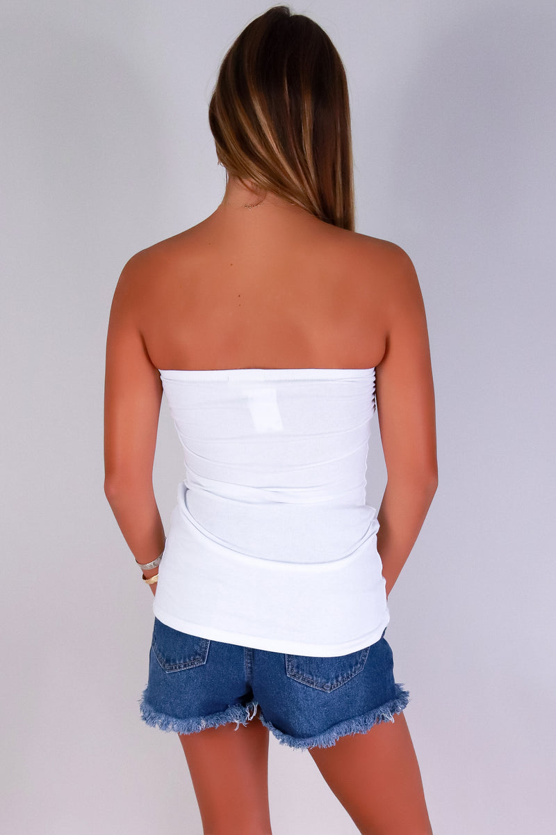 Jeans Warehouse Hawaii - TANK/TUBE SOLID BASIC - ACT ON IT TUBE TOP | By JULIA