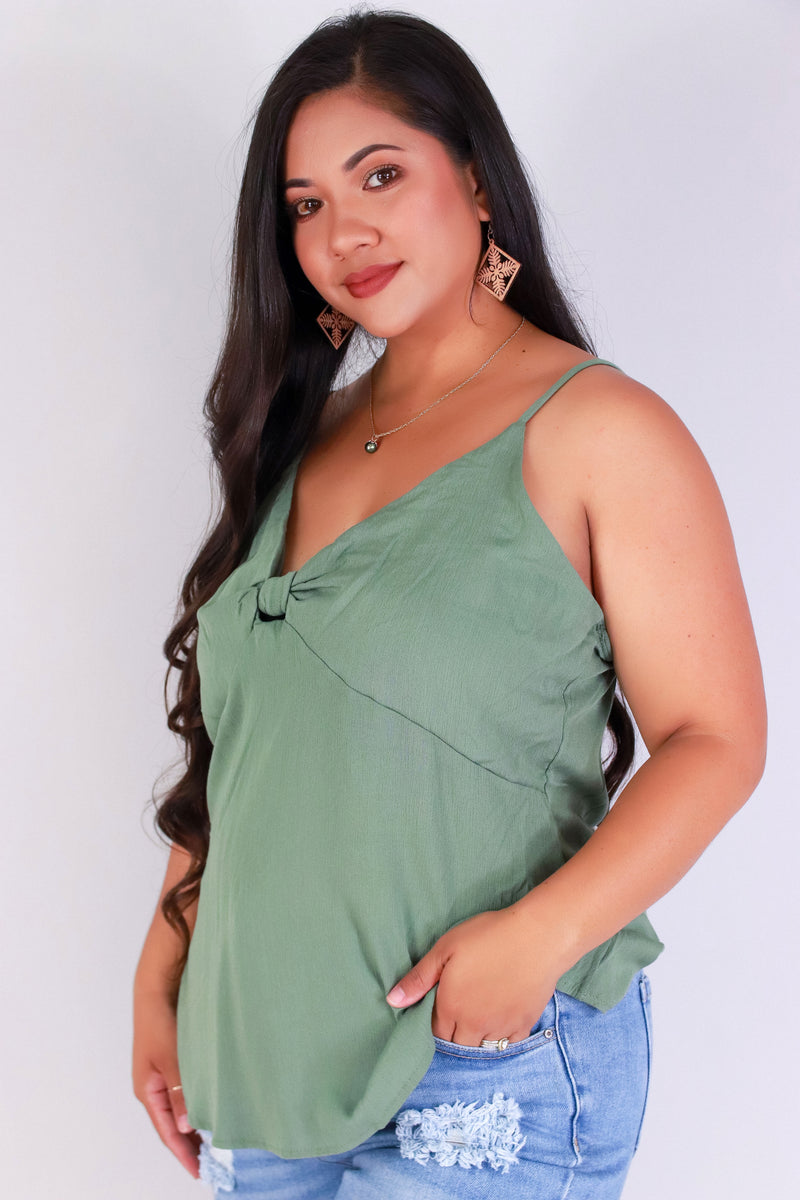 Jeans Warehouse Hawaii - PLUS S/L SOLID WOVEN TOPS - BECAUSE I CAN TOP | By ZENOBIA