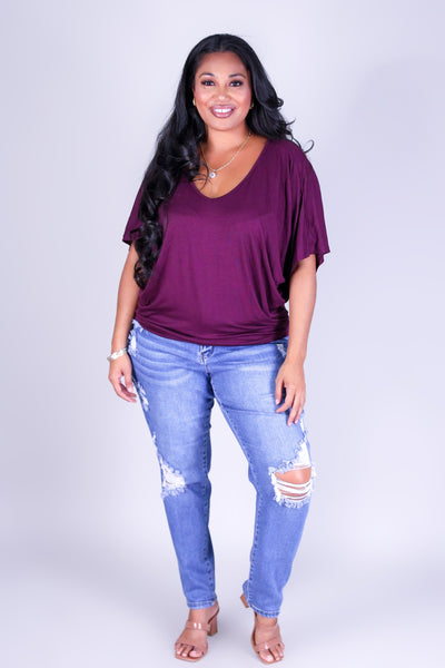 SAIL AWAY DOLMAN TOP