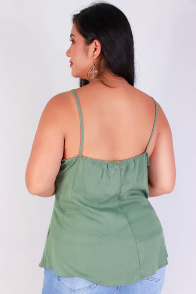 Jeans Warehouse Hawaii - PLUS S/L SOLID WOVEN TOPS - BECAUSE I CAN TOP | By ZENOBIA