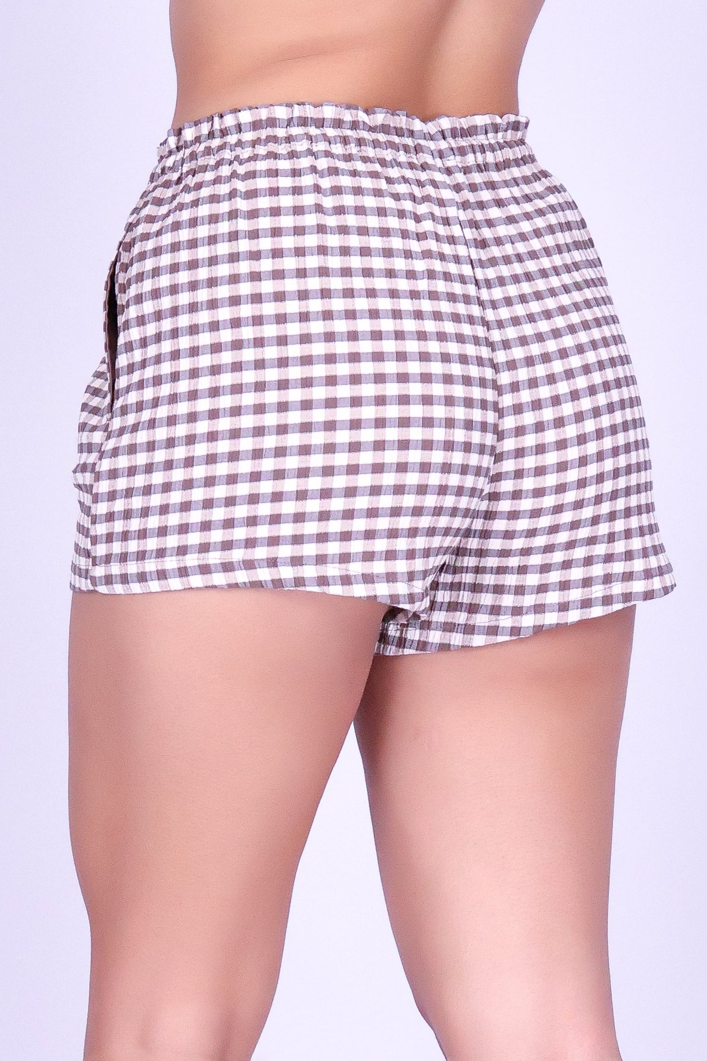 SUMMER IN CHECKS SHORTS