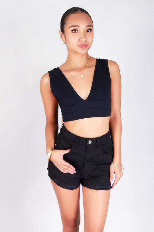 RAW EDGE REBEL DENIM SHORTS