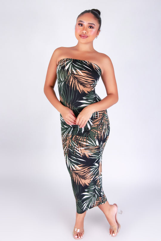 MINI OASIS TUBE DRESS