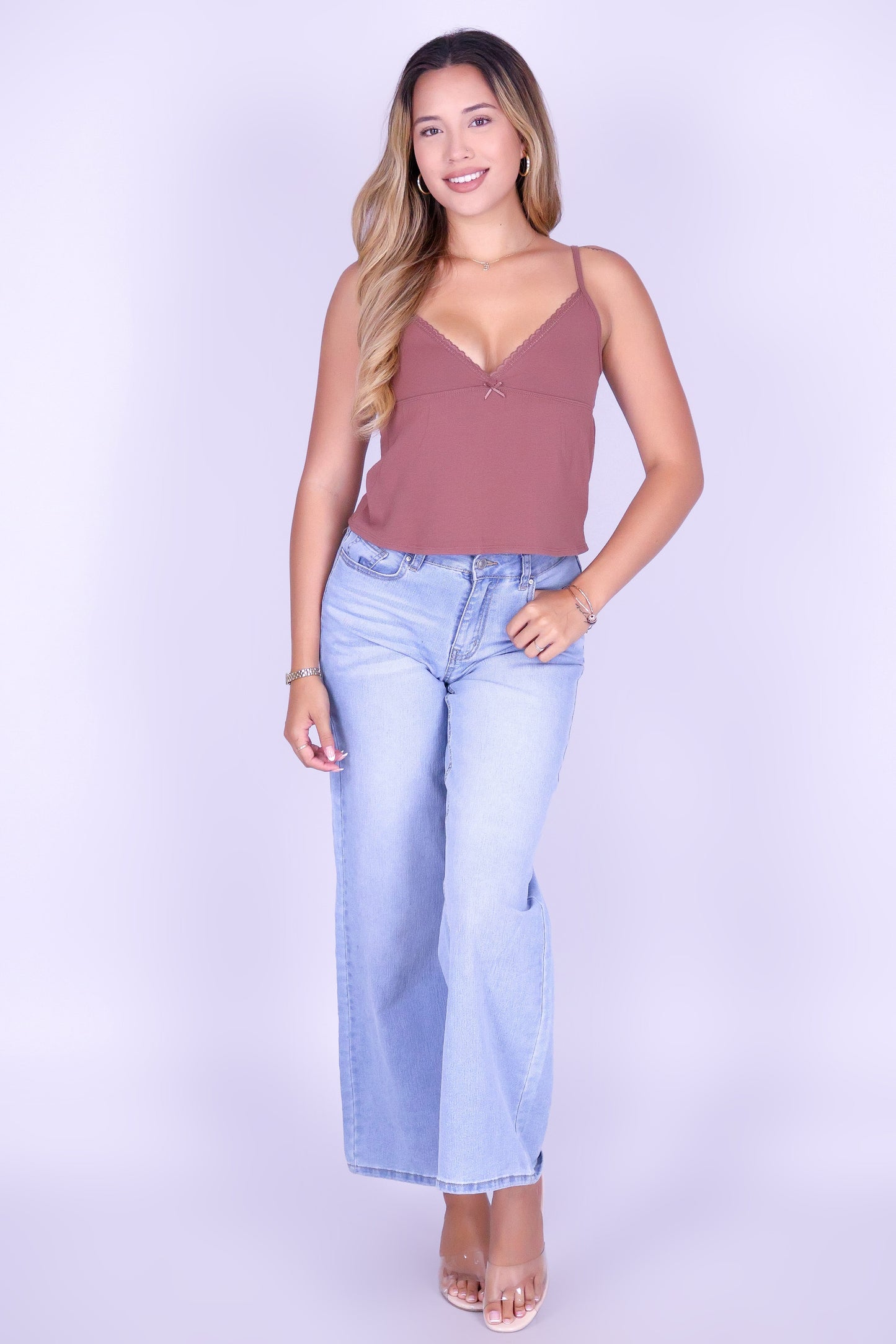 FLIRTY FIT BABYDOLL TOP