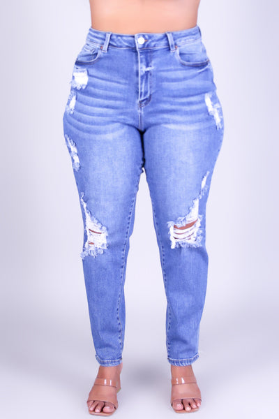 STREETLINE MOM JEANS