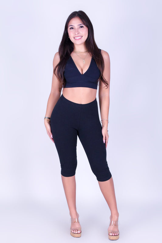 BOLD FORM CAPRI LEGGING