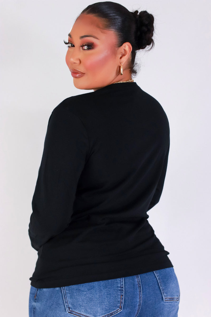 Jeans Warehouse Hawaii - PLUS BASIC LONG SLEEVE TEES - IT&