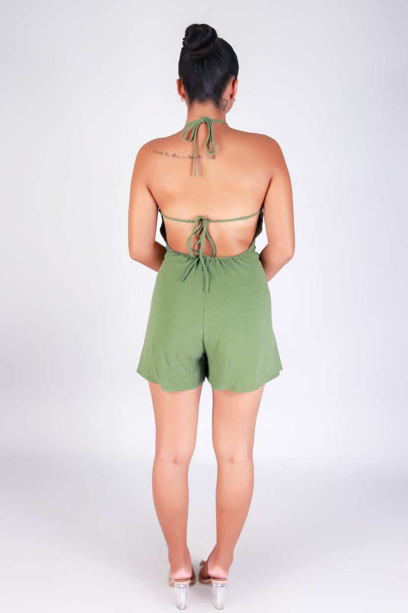 FLAWLESS IN ONE HALTER ROMPER
