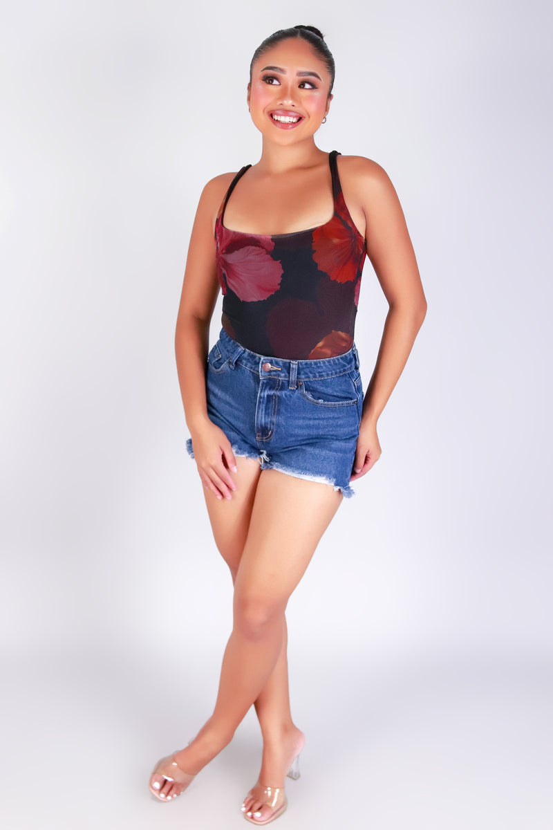 Jeans Warehouse Hawaii - KNIT HOT SHORTS - OTHER SIDE SHORTS | By SUPERLINE