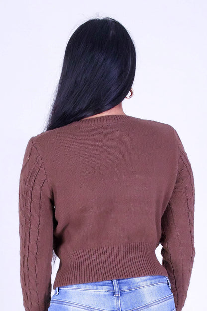 FIRESIDE TWIST SWEATER