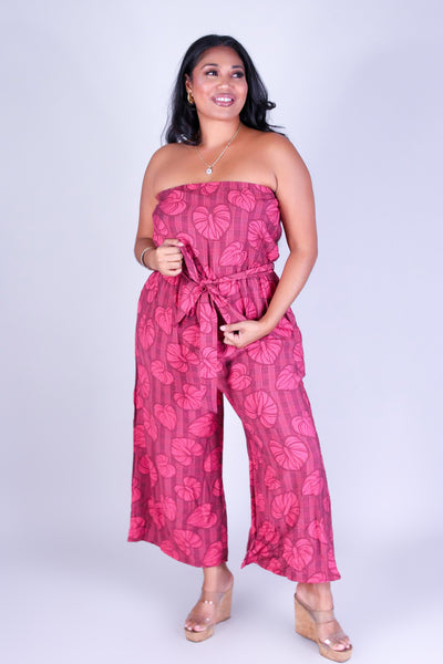 ANTHURIUM PALAKA TUBE JUMPSUIT