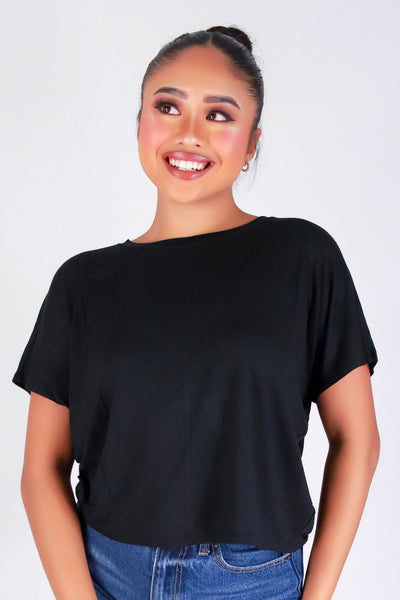 WEEKEND EASE CROP TOP