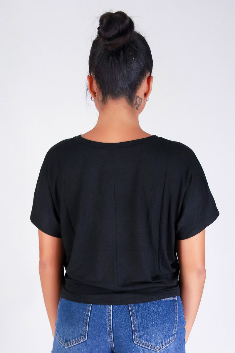 WEEKEND EASE CROP TOP