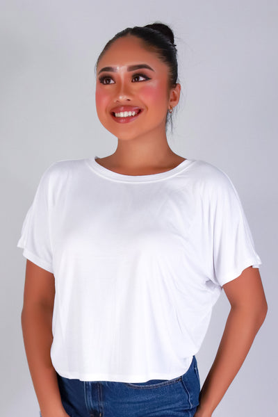 WEEKEND EASE CROP TOP