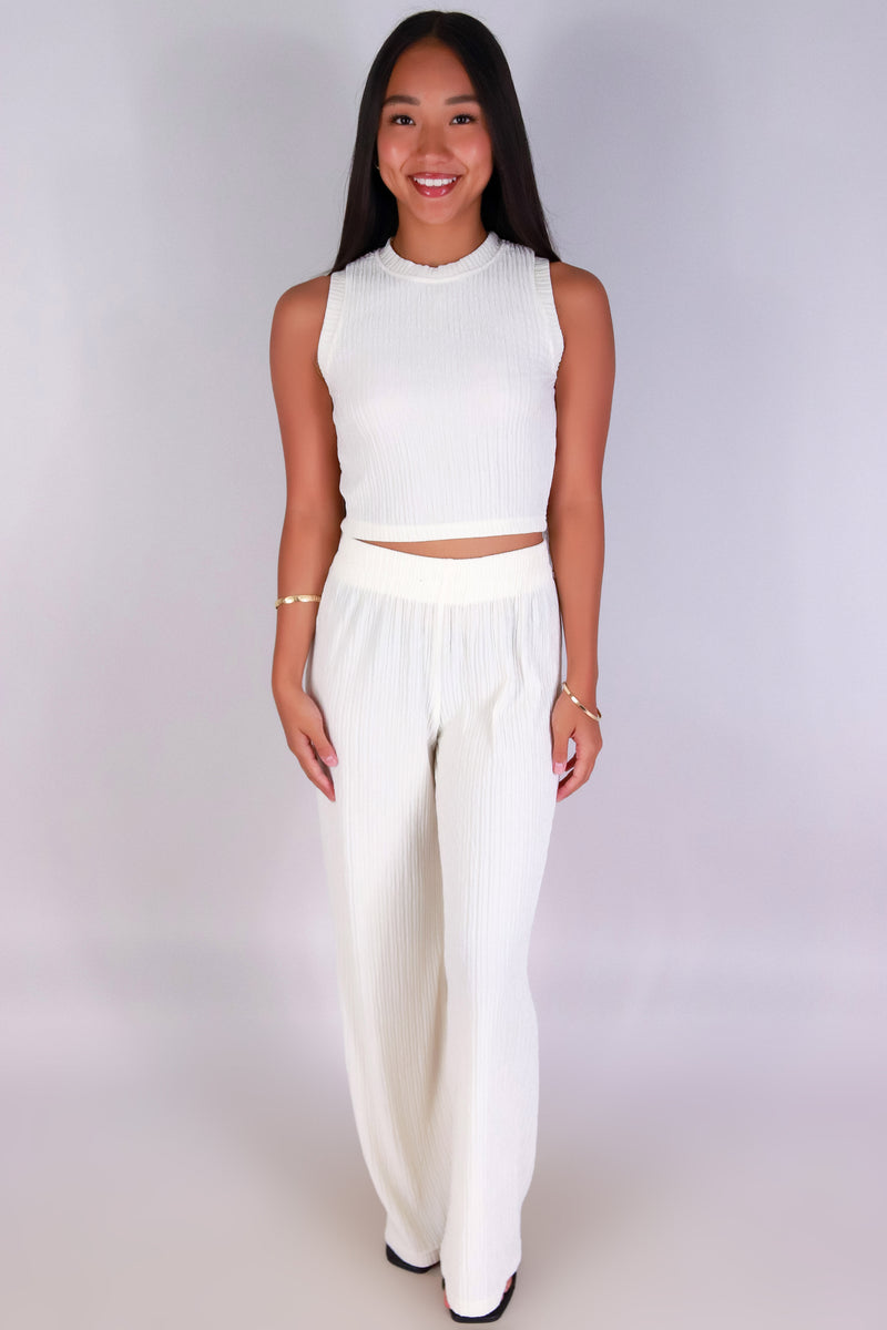 Jeans Warehouse Hawaii - MATCHING SEPARATES - UNDERCOVER FLIRT PANTS | By LOVE POEM