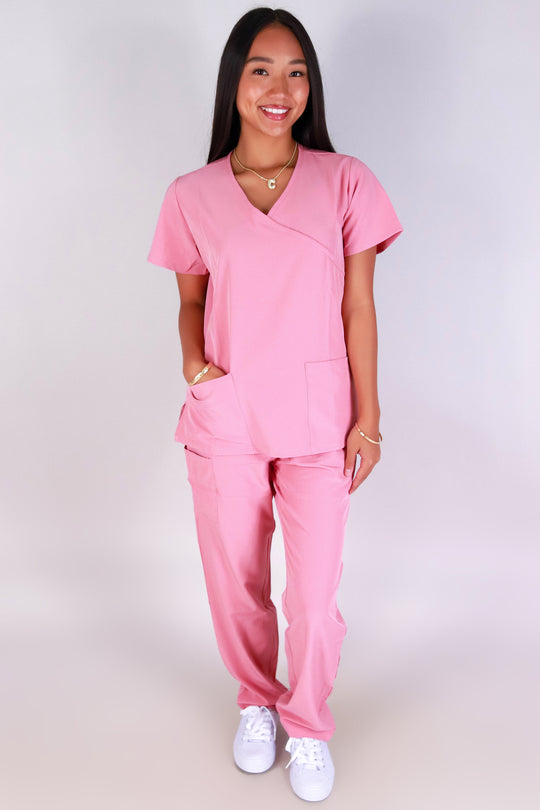 SHIFT READY SCRUB TOP