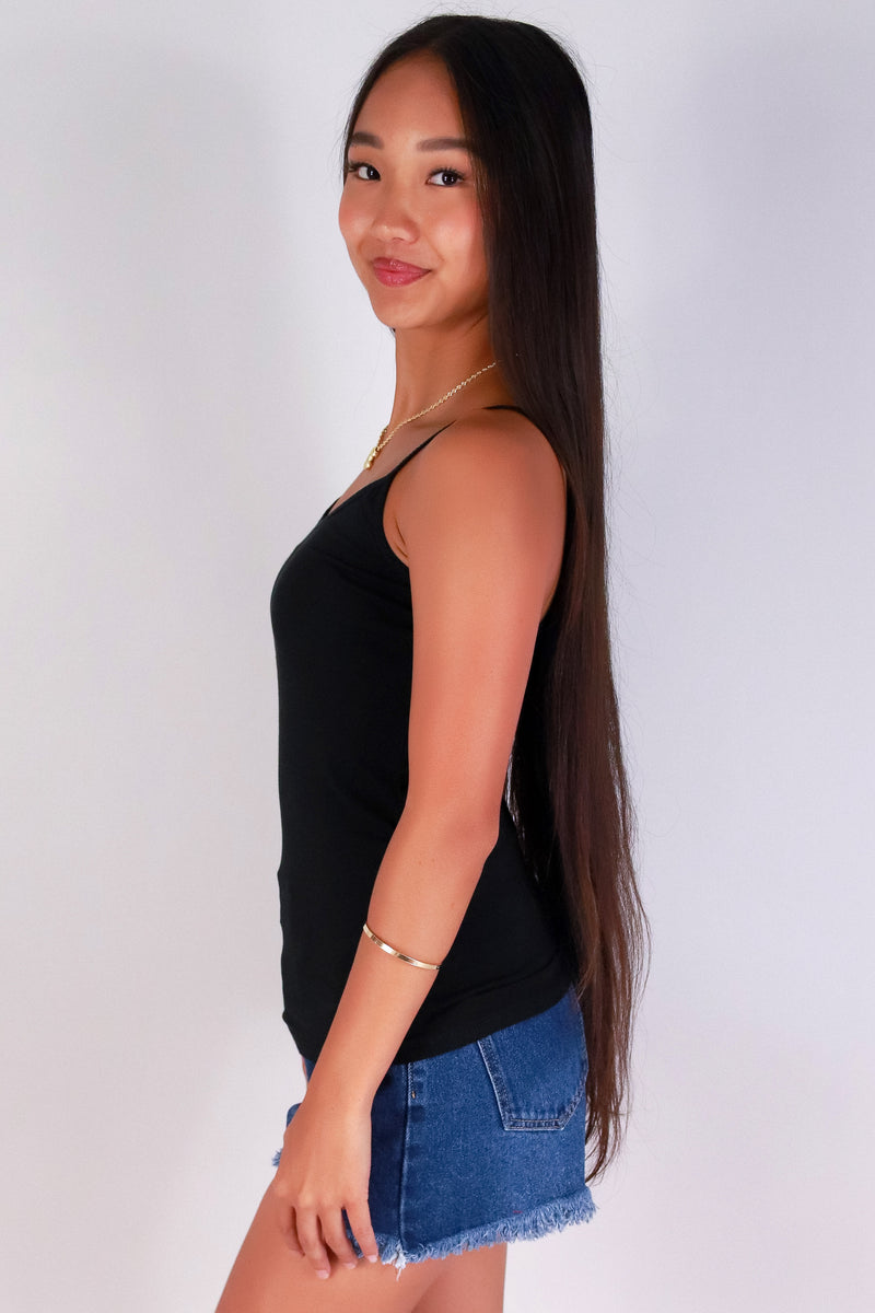 Jeans Warehouse Hawaii - TANK/TUBE SOLID BASIC - WEAK IN THE KNEES TOP | By ACTIVE USA