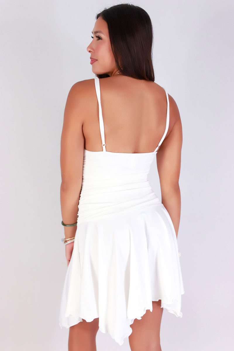 Jeans Warehouse Hawaii - S/L SHORT SOLID DRESSES - SWEETHEART SWAY DRESS | By HEART & HIPS