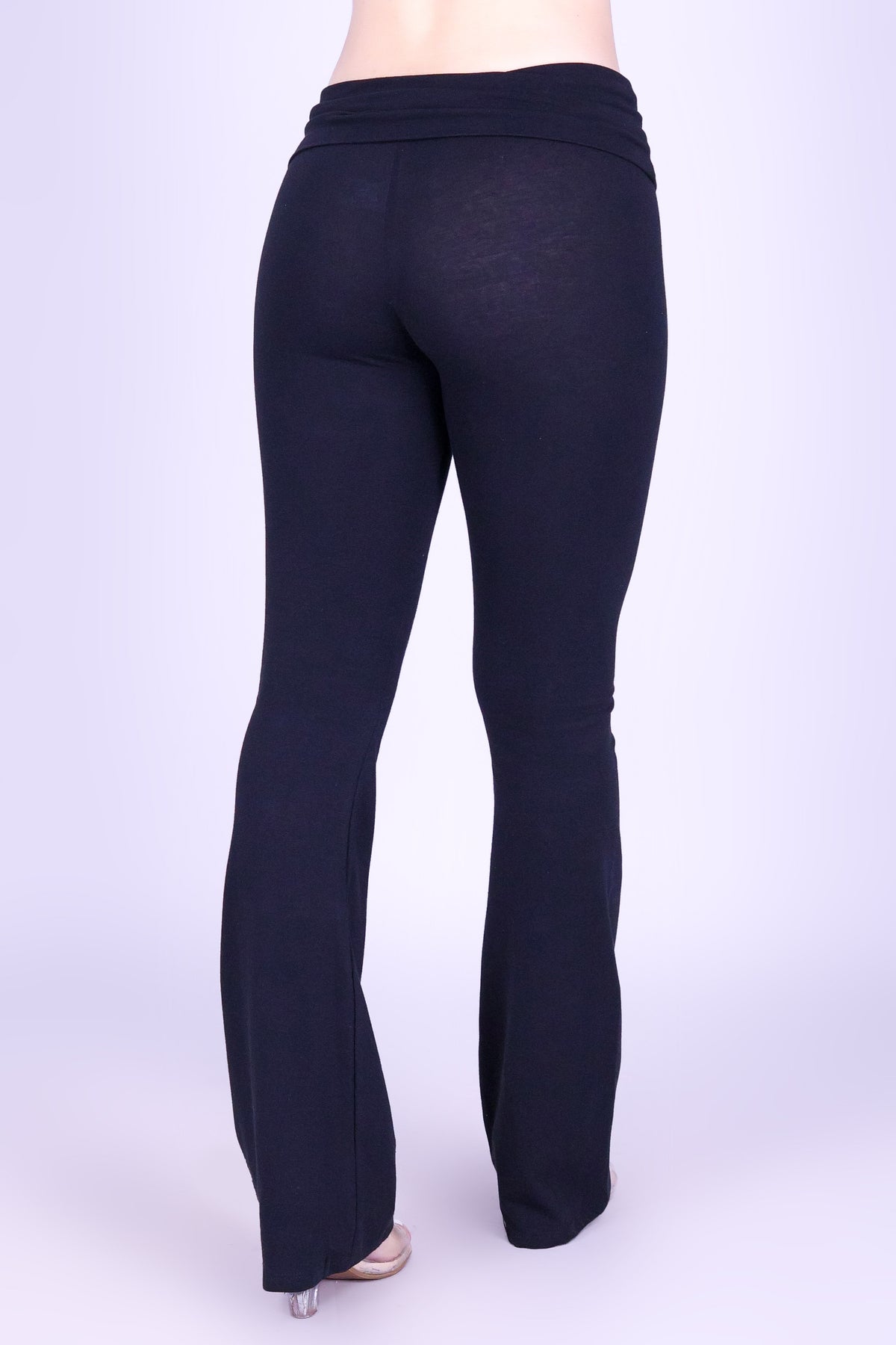 JUST LIKE BEFORE FLARE FOLDOVER PANTS