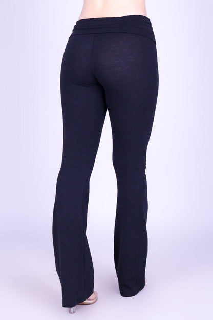 JUST LIKE BEFORE FLARE FOLDOVER PANTS