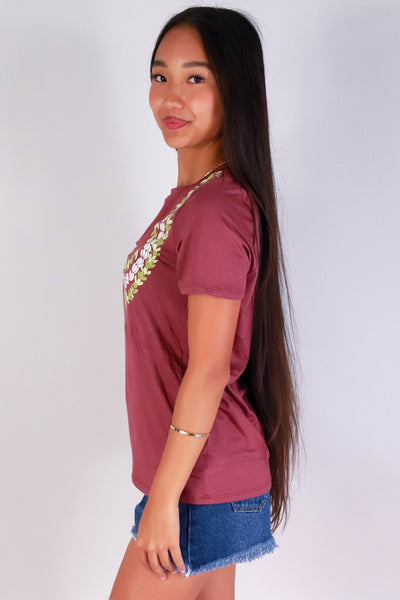 Jeans Warehouse Hawaii - S/S SCREEN - PAKALANA PIKAKE TEE | By LUZ