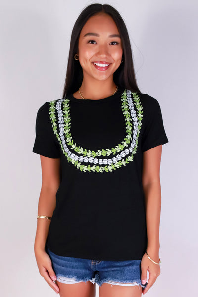 Jeans Warehouse Hawaii - S/S SCREEN - PAKALANA PIKAKE TEE | By LUZ