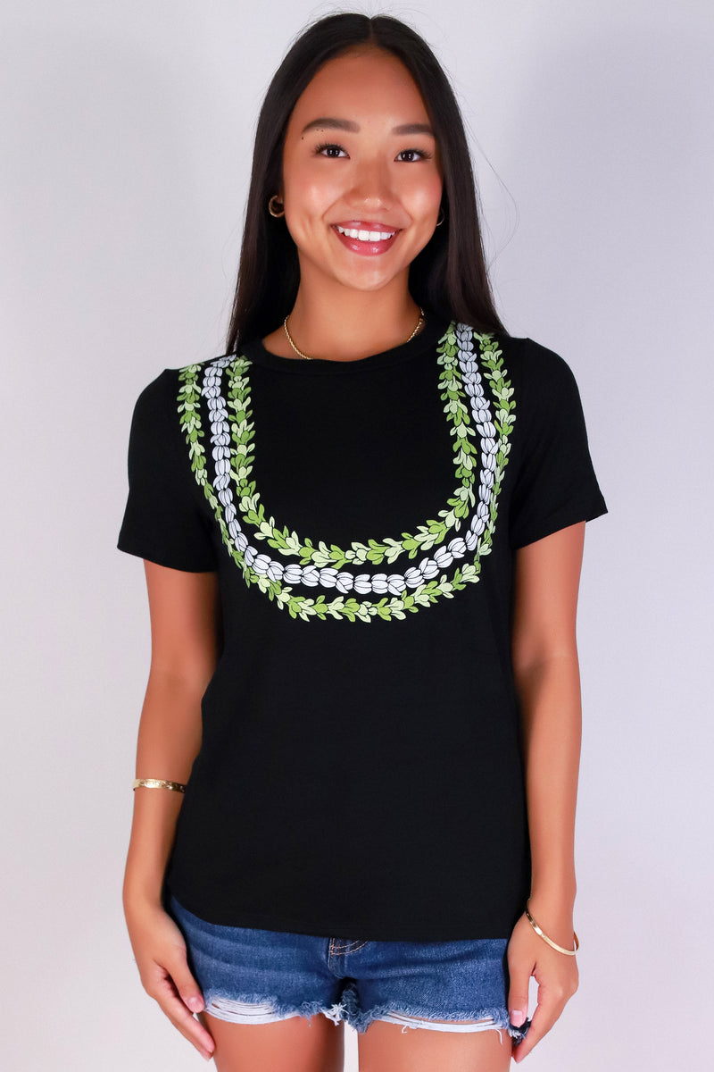 Jeans Warehouse Hawaii - S/S SCREEN - PAKALANA PIKAKE TEE | By LUZ