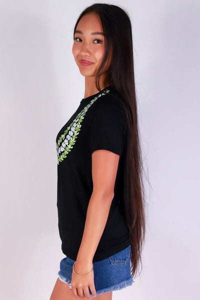 Jeans Warehouse Hawaii - S/S SCREEN - PAKALANA PIKAKE TEE | By LUZ